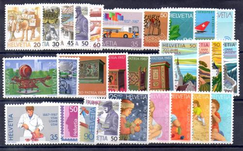 Suiza Año 1987 (**)