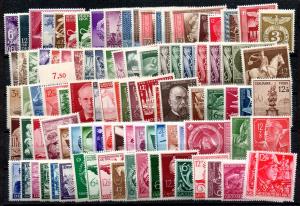 Lote Alemania Imperi desde 1942 a 1945 (**) Valor catalogo 180.75€ falta Serie NºYvert 825/26