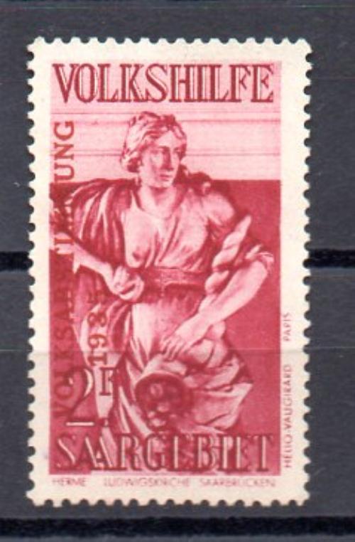 <p>Sarre Año 1934 Nº Michel 175 (**) sin goma</p>