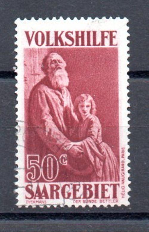 Sarre año 1928 Nº Michel 129 (o)