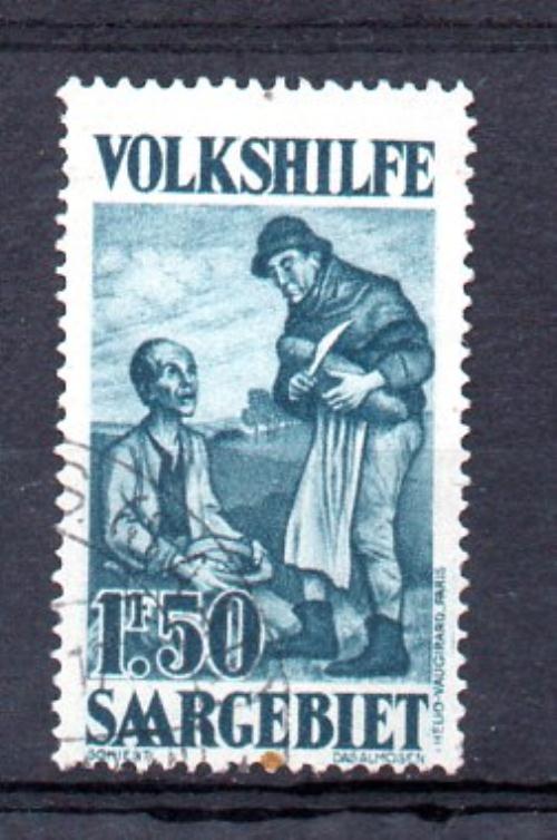 萨尔 1928年 Michel 编号131 (o)