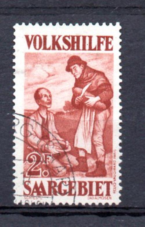 萨尔 1928年 Michel 编号132 (o)