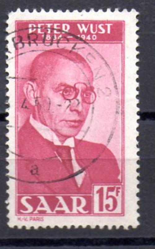 Sarre Año 1950 Nº Michel 290 (o)