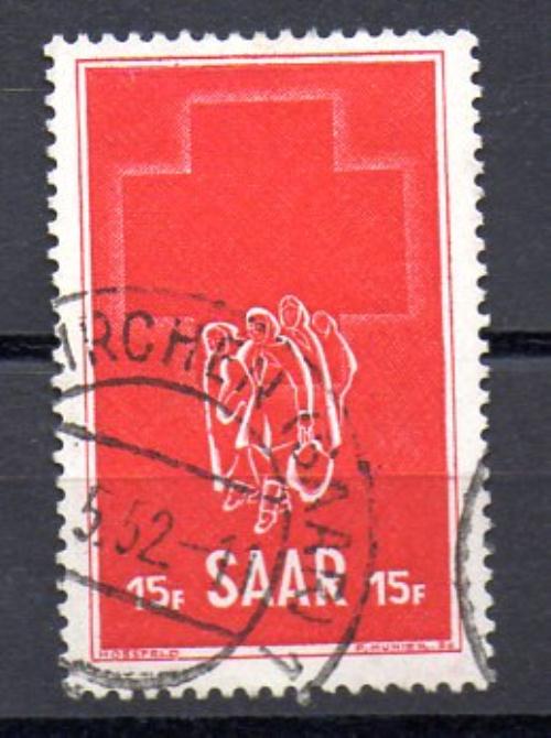 Sarre Año 1952 Nº Michel 318 (o)