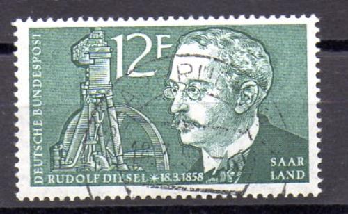 Sarre Año 1957 Nº Michel 432 (o)