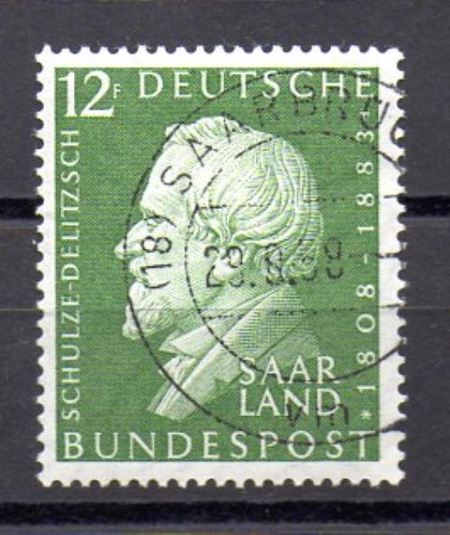 Sarre Año 1958 Nº Michel 438 (o)