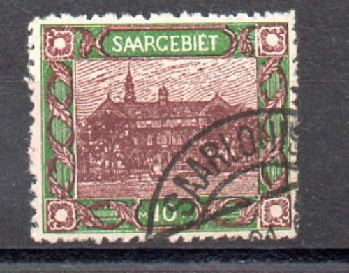 Sarre Año 1921 Nº Michel 68A (o)