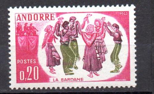 Andorra Francesa Año 1963 Nº Yvert 166 (**)