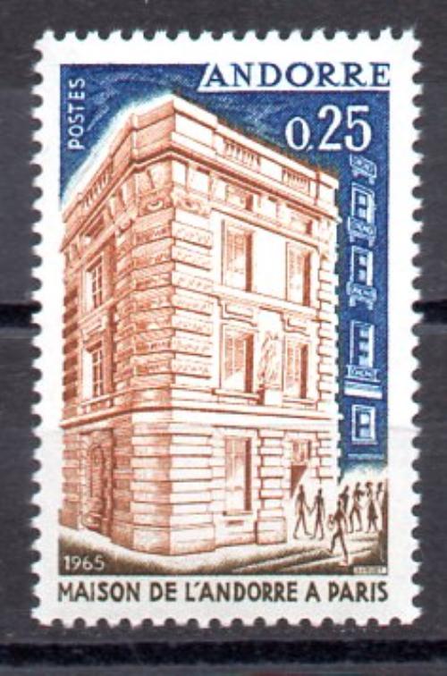 Andorra Francesa Año 1965 Nº Yvert 174 (**)