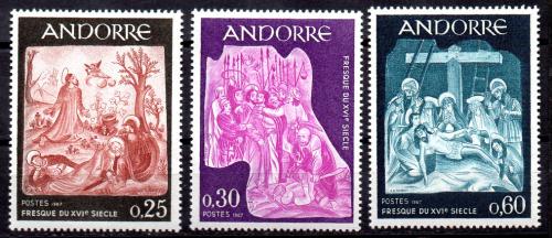 Andorra Francesa Año 1967 Nº Yvert 184/86 (**)