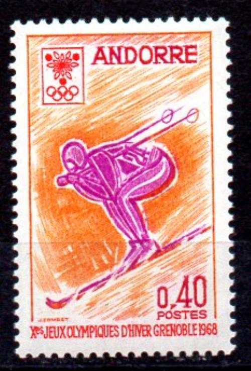 Andorra Francesa Año 1968 Nº Yvert 187 (**)