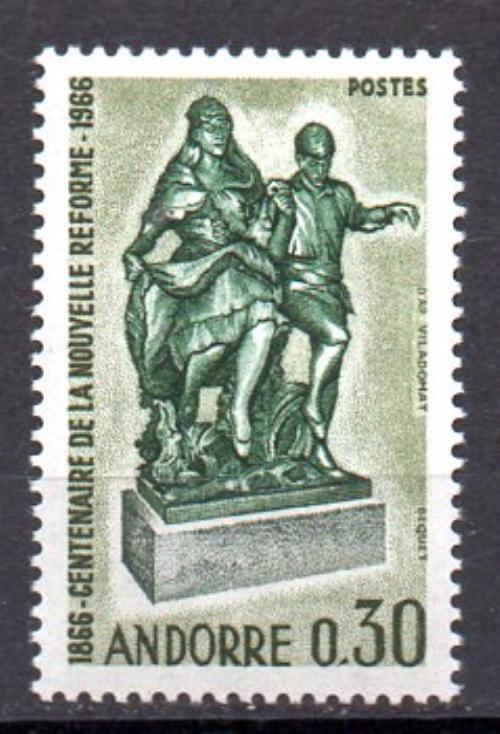 Andorra Francesa Año 1967 Nº Yvert 181 (**)