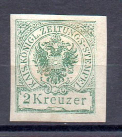 Austria Tasas Periódicos Nº Yvert 9 (*)
