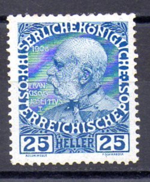 Austria Año 1908/13 Nº Yvert 109 (*) Con puntos de óxido