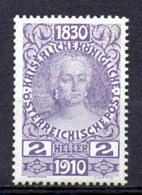 Австрия 1910 год № Yvert 120 (*)