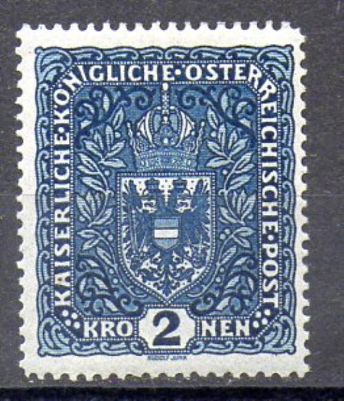 奥地利 1916/18年 Yvert编号158 (*)