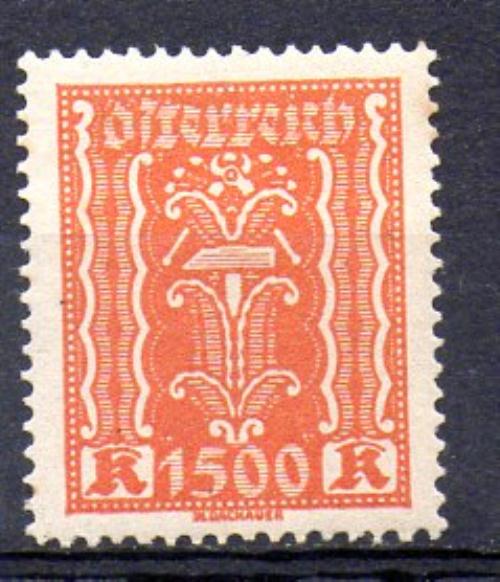 Austria Año 1923/24 Nº Yvert 318 (*)