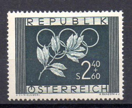 Austria Año 1952 Nº Yvert 809 (*)