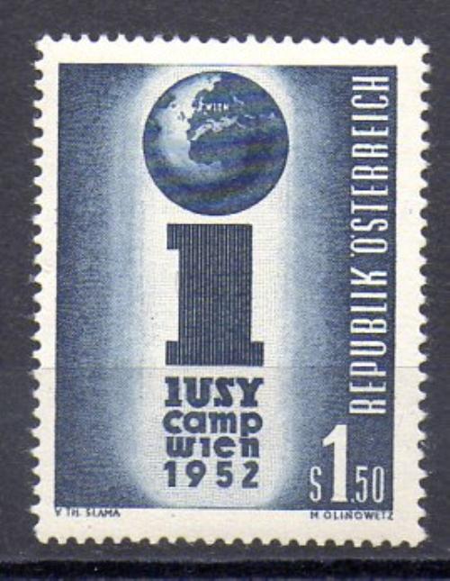 Austria Año 1952 Nº Yvert 814 (*)