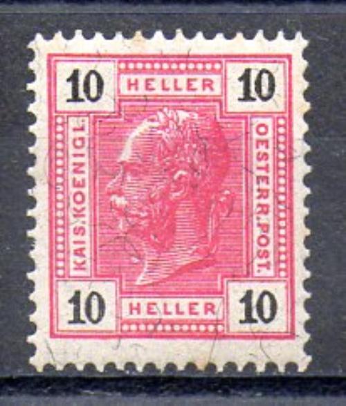 奥地利 1904年 编号 Yvert 86a (*)