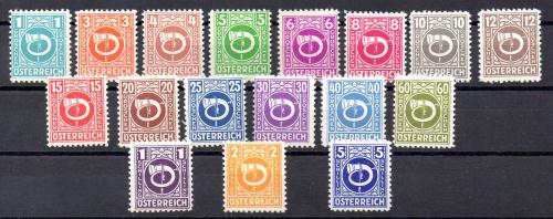 Austria Año 1945 Nº Yvert 517/33 (**)