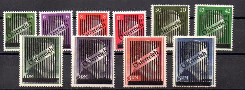 Austria Año 1945 Nº Yvert 543/52 (**)