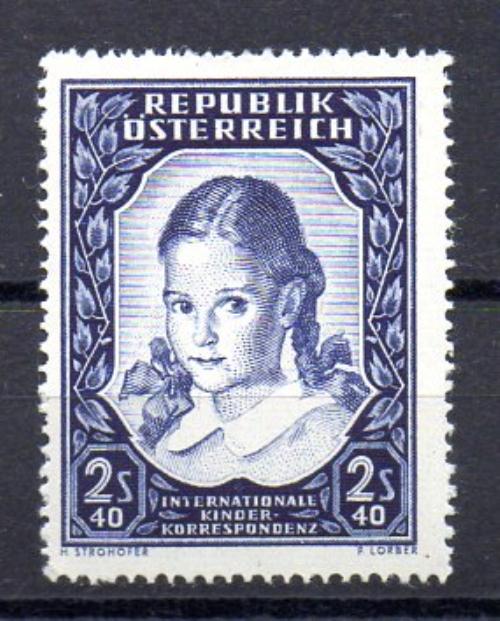 Austria Año1952 Nº Yvert 817 (**)