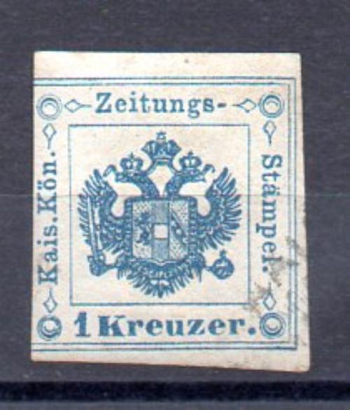 Austria Tasas Periódico Nº Yvert 1b (o)