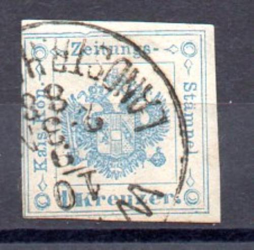 Austria Tasas Periódicos Nº Yvert 1 (o)