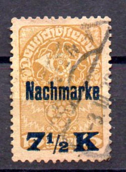 Austria tasas Nº Yvert 101A (o)