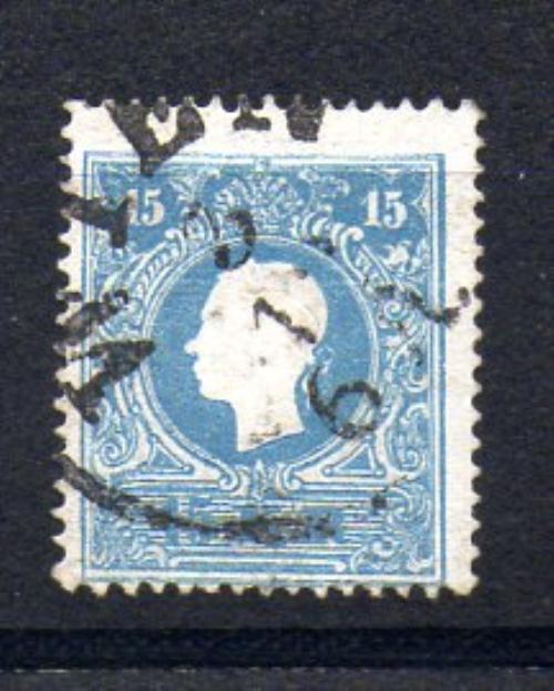 奥地利 1858/59 年 Yvert 10 (o)