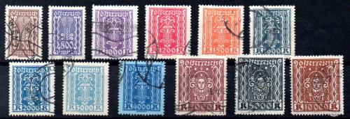 Austria Año 1923/24 Nº 314/25 (o)