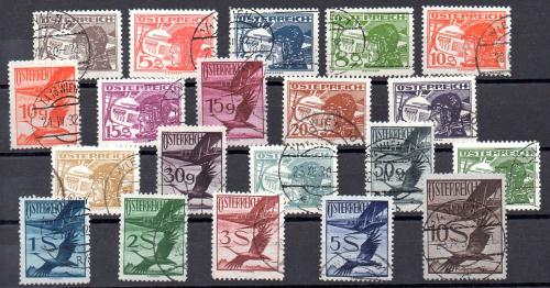 Austria Airmail No. Yvert 32/47 (o)