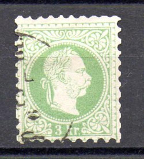 奥地利 1867/80 年 Yvert 33 (o)