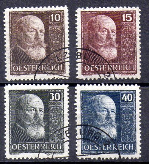 Österreich Nr. Yvert 374/377 (o)
