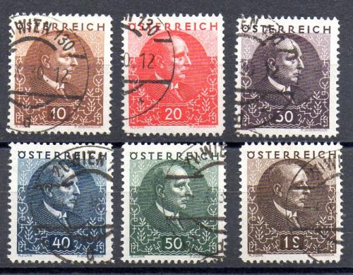 Austria Nº Yvert 393/98 (o)