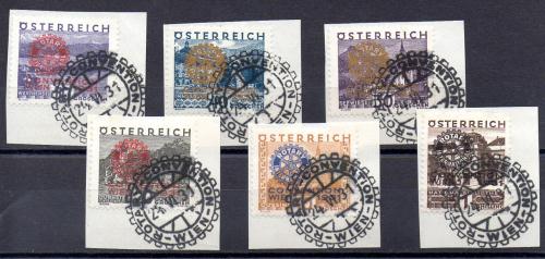Österreich Nr. Yvert 398A/398F (o)
