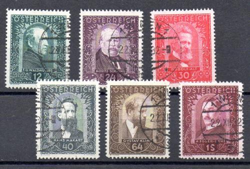 Austria Nº Yvert 420/425 (o)