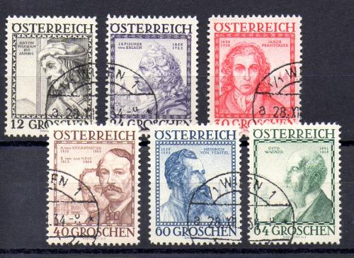Österreich Nr. yvert 460A/465 (o)