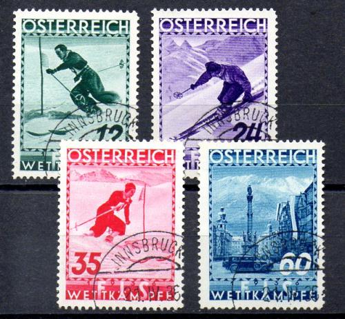 Österreich Nr. Yvert 477/480 (o)