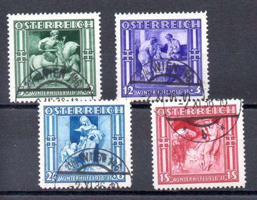 Österreich Nr. Yvert 485/488 (o)
