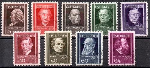 Austria Nº Yvert 506/514 (o)