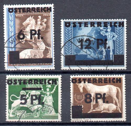 Österreich Nr. Yvert 539/42 (o)