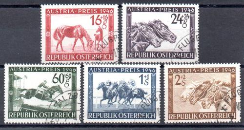 Österreich Nr. Yvert 648/652 (o)