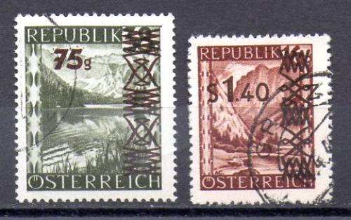 Österreich Nr. Yvert 685/686 (o)