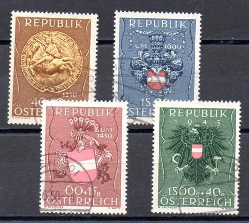Österreich Nr. Yvert 773/776 (o)