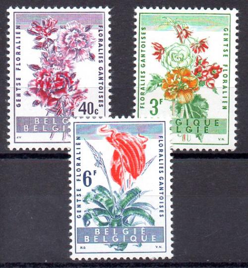 Bélgica Año 1960 Nº Yvert 1122/24 (**)