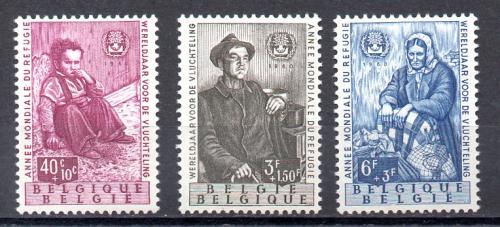 Bélgica Año 1960 Nº Yvert 1125/27 (**)