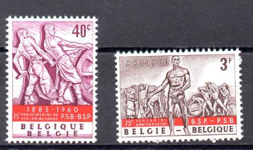 Bélgica Año 1960 Nº Yvert 1131/32 (**)