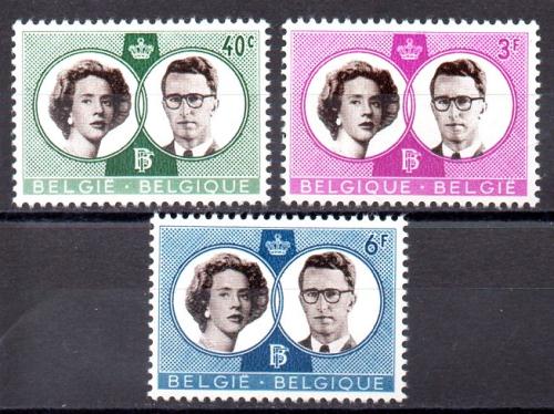 Bélgica Año 1960 Nº Yvert 1169/71 (**)